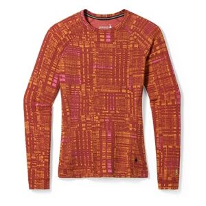 Smartwool Women’s Classic Thermal Merino Wool Crew – Slim Fit, Pecan Brown Digi